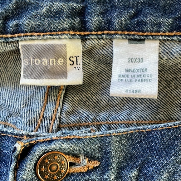 Sloane ST Women’s Vintage Mom Blue Jeans Sz 20X30 Workhorse Jeans - Picture 3 of 6
